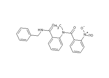 N-benzyl-2-[methyl(2-nitrobenzoyl)amino]benzamide