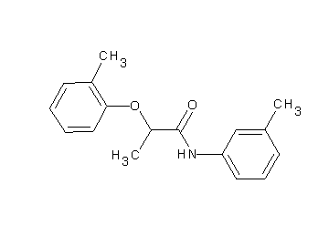 2-(2-methylphenoxy)-N-(3-methylphenyl)propanamide - Click Image to Close