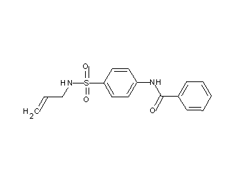 N-{4-[(allylamino)sulfonyl]phenyl}benzamide - Click Image to Close