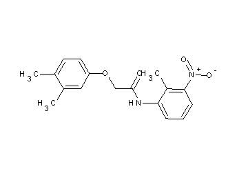 2-(3,4-dimethylphenoxy)-N-(2-methyl-3-nitrophenyl)acetamide