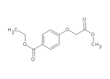 ethyl 4-(2-methoxy-2-oxoethoxy)benzoate