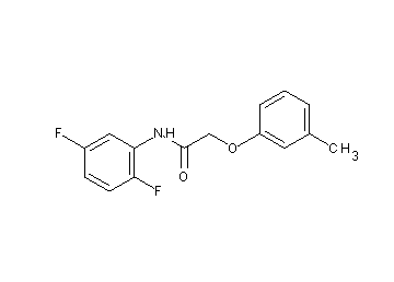 N-(2,5-difluorophenyl)-2-(3-methylphenoxy)acetamide