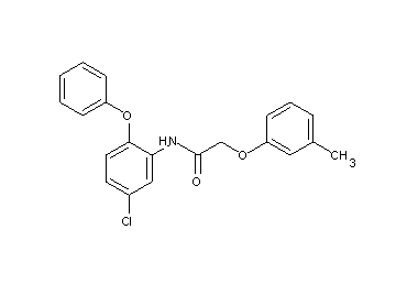 N-(5-chloro-2-phenoxyphenyl)-2-(3-methylphenoxy)acetamide