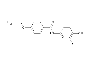 4-ethoxy-N-(3-fluoro-4-methylphenyl)benzamide - Click Image to Close
