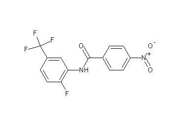 N-[2-fluoro-5-(trifluoromethyl)phenyl]-4-nitrobenzamide