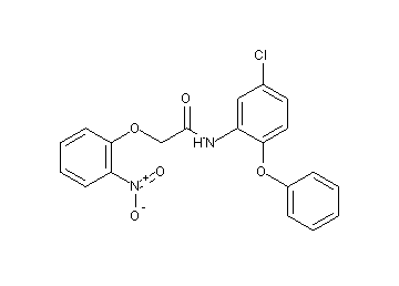 N-(5-chloro-2-phenoxyphenyl)-2-(2-nitrophenoxy)acetamide