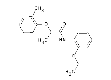 N-(2-ethoxyphenyl)-2-(2-methylphenoxy)propanamide