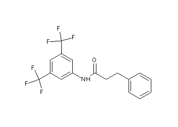 N-[3,5-bis(trifluoromethyl)phenyl]-3-phenylpropanamide - Click Image to Close