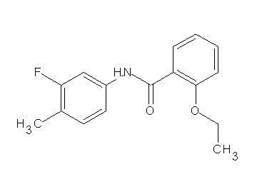 2-ethoxy-N-(3-fluoro-4-methylphenyl)benzamide