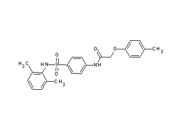 N-(4-{[(2,6-dimethylphenyl)amino]sulfonyl}phenyl)-2-(4-methylphenoxy)acetamide