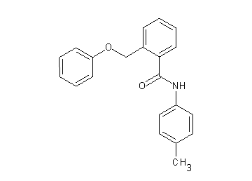 N-(4-methylphenyl)-2-(phenoxymethyl)benzamide