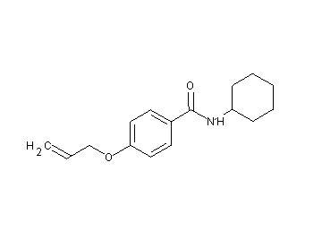 4-(allyloxy)-N-cyclohexylbenzamide