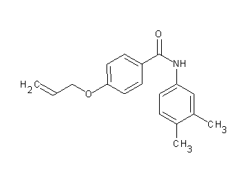 4-(allyloxy)-N-(3,4-dimethylphenyl)benzamide - Click Image to Close