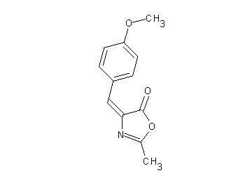 4-(4-methoxybenzylidene)-2-methyl-1,3-oxazol-5(4H)-one