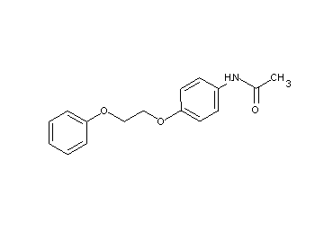 N-[4-(2-phenoxyethoxy)phenyl]acetamide