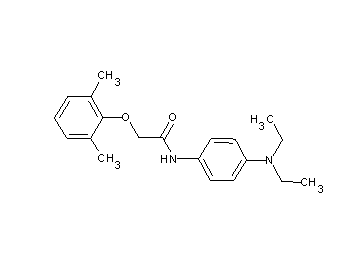 N-[4-(diethylamino)phenyl]-2-(2,6-dimethylphenoxy)acetamide