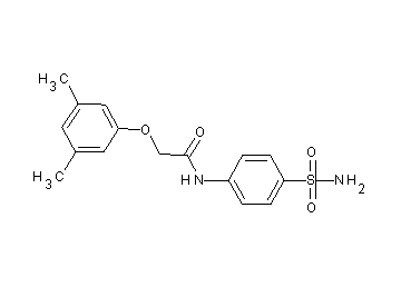 N-[4-(aminosulfonyl)phenyl]-2-(3,5-dimethylphenoxy)acetamide