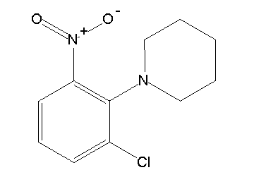 1-(2-chloro-6-nitrophenyl)piperidine