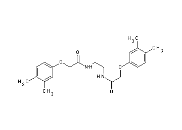 N,N'-1,2-ethanediylbis[2-(3,4-dimethylphenoxy)acetamide]