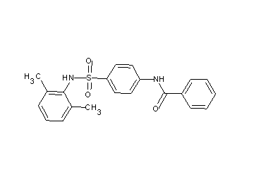 N-(4-{[(2,6-dimethylphenyl)amino]sulfonyl}phenyl)benzamide