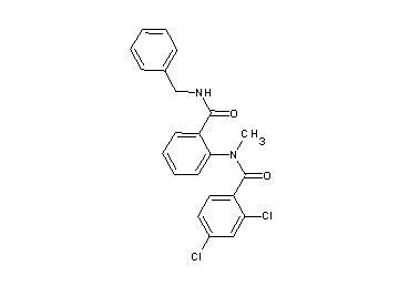 N-{2-[(benzylamino)carbonyl]phenyl}-2,4-dichloro-N-methylbenzamide