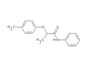 2-(4-methylphenoxy)-N-phenylpropanamide 2-(4-methylphenoxy)-N-phenylpropanamide