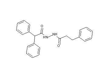 N'-(diphenylacetyl)-3-phenylpropanohydrazide