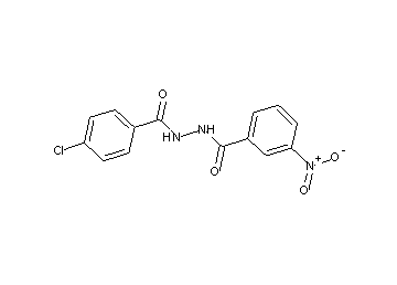 N'-(4-chlorobenzoyl)-3-nitrobenzohydrazide