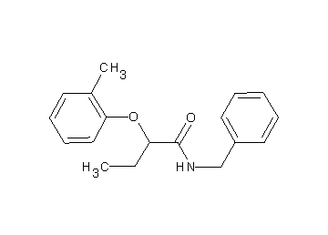 N-benzyl-2-(2-methylphenoxy)butanamide