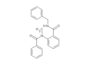 2-[benzoyl(methyl)amino]-N-benzylbenzamide