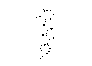 4-chloro-N-{[(2,3-dichlorophenyl)amino]carbonothioyl}benzamide
