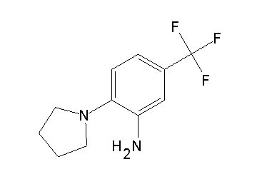 2-(1-pyrrolidinyl)-5-(trifluoromethyl)aniline