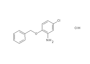 [2-(benzyloxy)-5-chlorophenyl]amine hydrochloride
