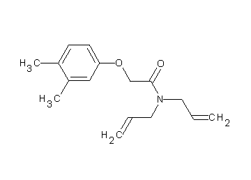 N,N-diallyl-2-(3,4-dimethylphenoxy)acetamide