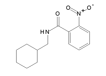 N-(cyclohexylmethyl)-2-nitrobenzamide