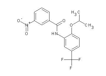 N-[2-isopropoxy-5-(trifluoromethyl)phenyl]-3-nitrobenzamide