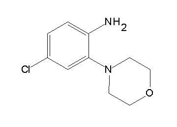 4-chloro-2-(4-morpholinyl)aniline
