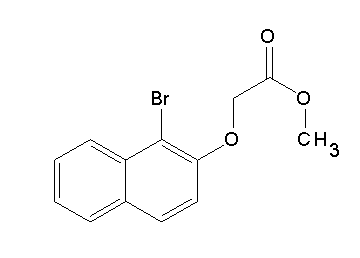 methyl [(1-bromo-2-naphthyl)oxy]acetate