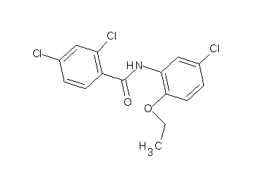 2,4-dichloro-N-(5-chloro-2-ethoxyphenyl)benzamide