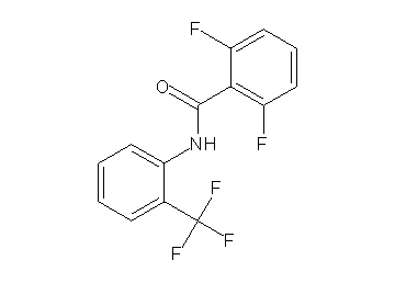 2,6-difluoro-N-[2-(trifluoromethyl)phenyl]benzamide