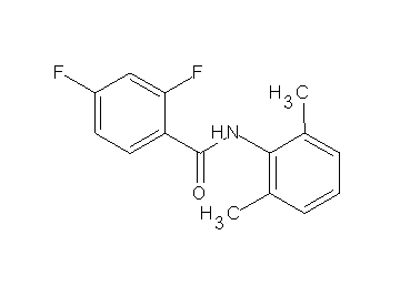 N-(2,6-dimethylphenyl)-2,4-difluorobenzamide - Click Image to Close