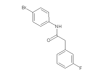 N-(4-bromophenyl)-2-(3-fluorophenyl)acetamide