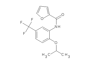 N-[2-isopropoxy-5-(trifluoromethyl)phenyl]-2-furamide