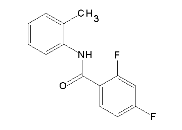 2,4-difluoro-N-(2-methylphenyl)benzamide