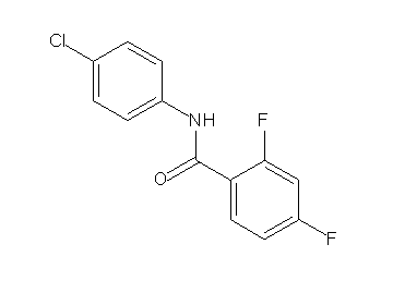 N-(4-chlorophenyl)-2,4-difluorobenzamide
