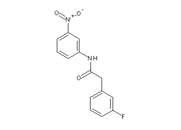 2-(3-fluorophenyl)-N-(3-nitrophenyl)acetamide