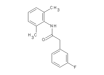N-(2,6-dimethylphenyl)-2-(3-fluorophenyl)acetamide