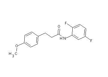 N-(2,5-difluorophenyl)-3-(4-methoxyphenyl)propanamide