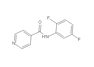 N-(2,5-difluorophenyl)isonicotinamide