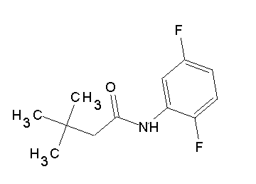 N-(2,5-difluorophenyl)-3,3-dimethylbutanamide